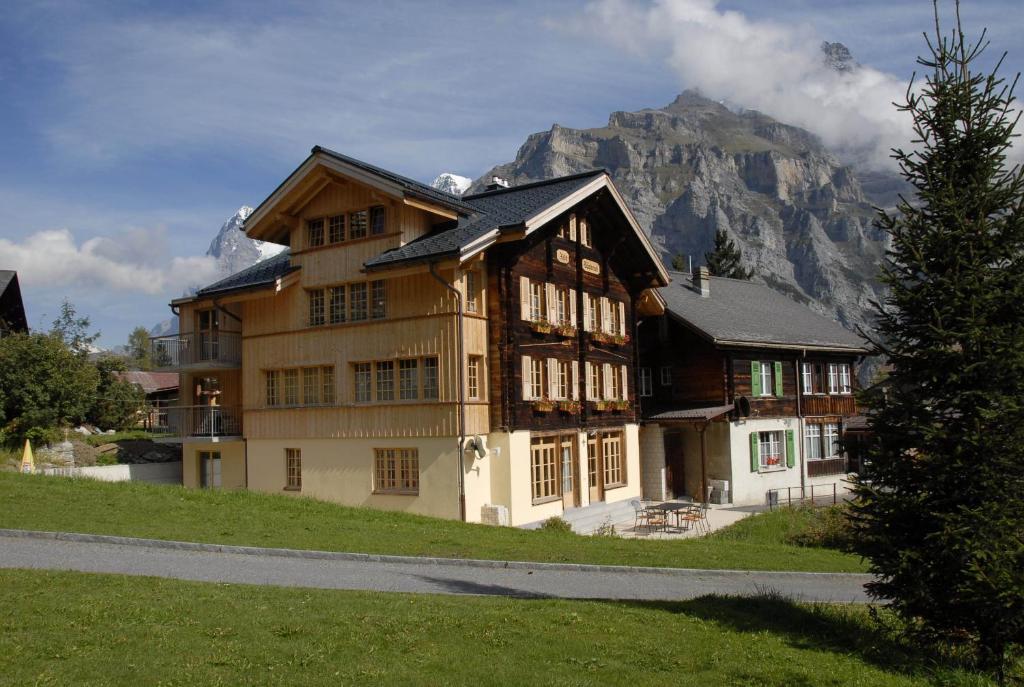Ferienwohnung Alte Baeckerei Mürren Exterior foto